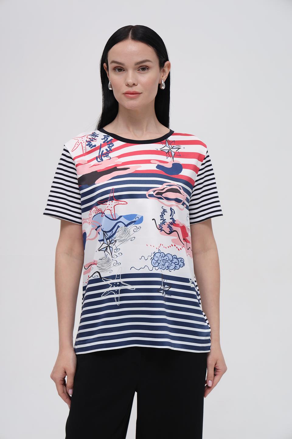 Футболка Margittes с принтом