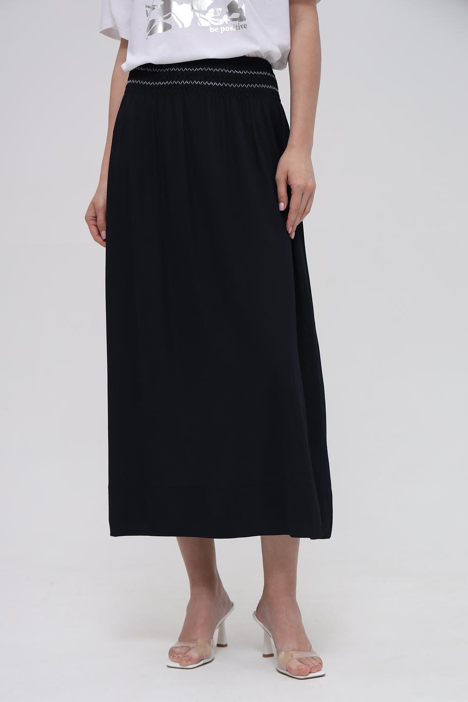 Юбка Margittes чёрная с резинкой