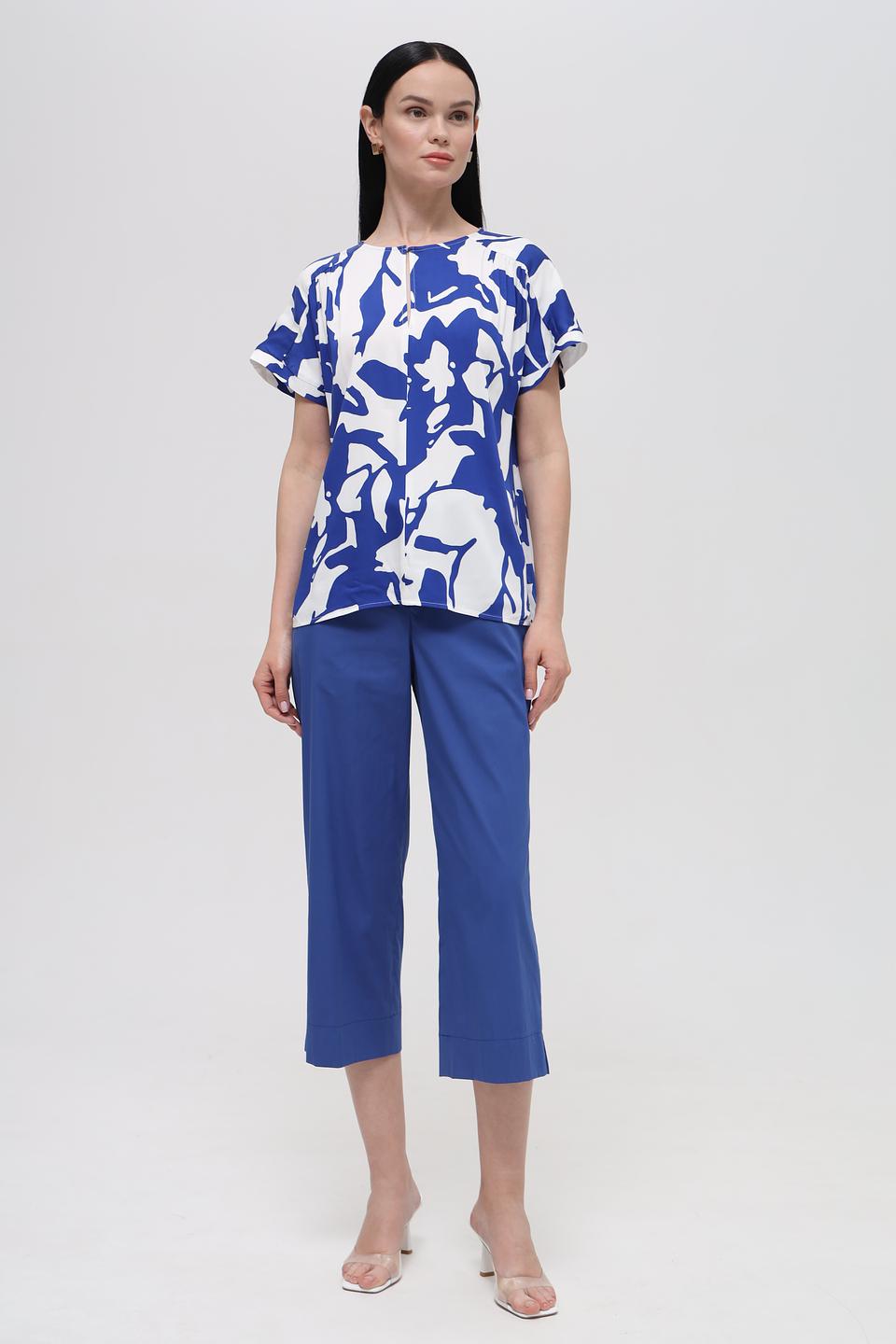 Блуза Bugatti с абстрактным принтом