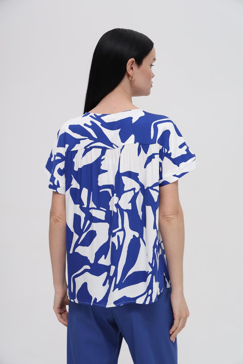 Блуза Bugatti с абстрактным принтом