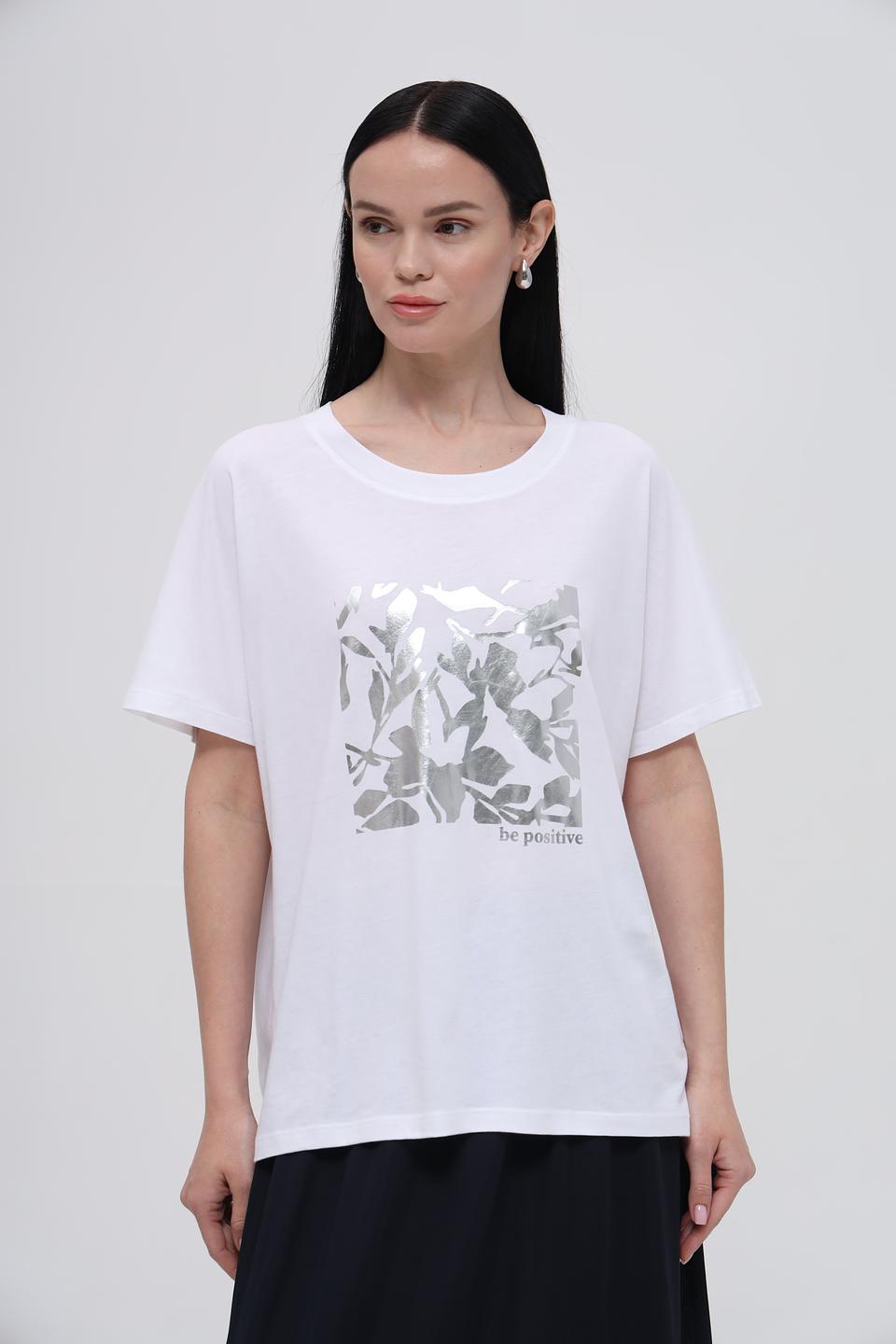 Футболка Bugatti с принтом