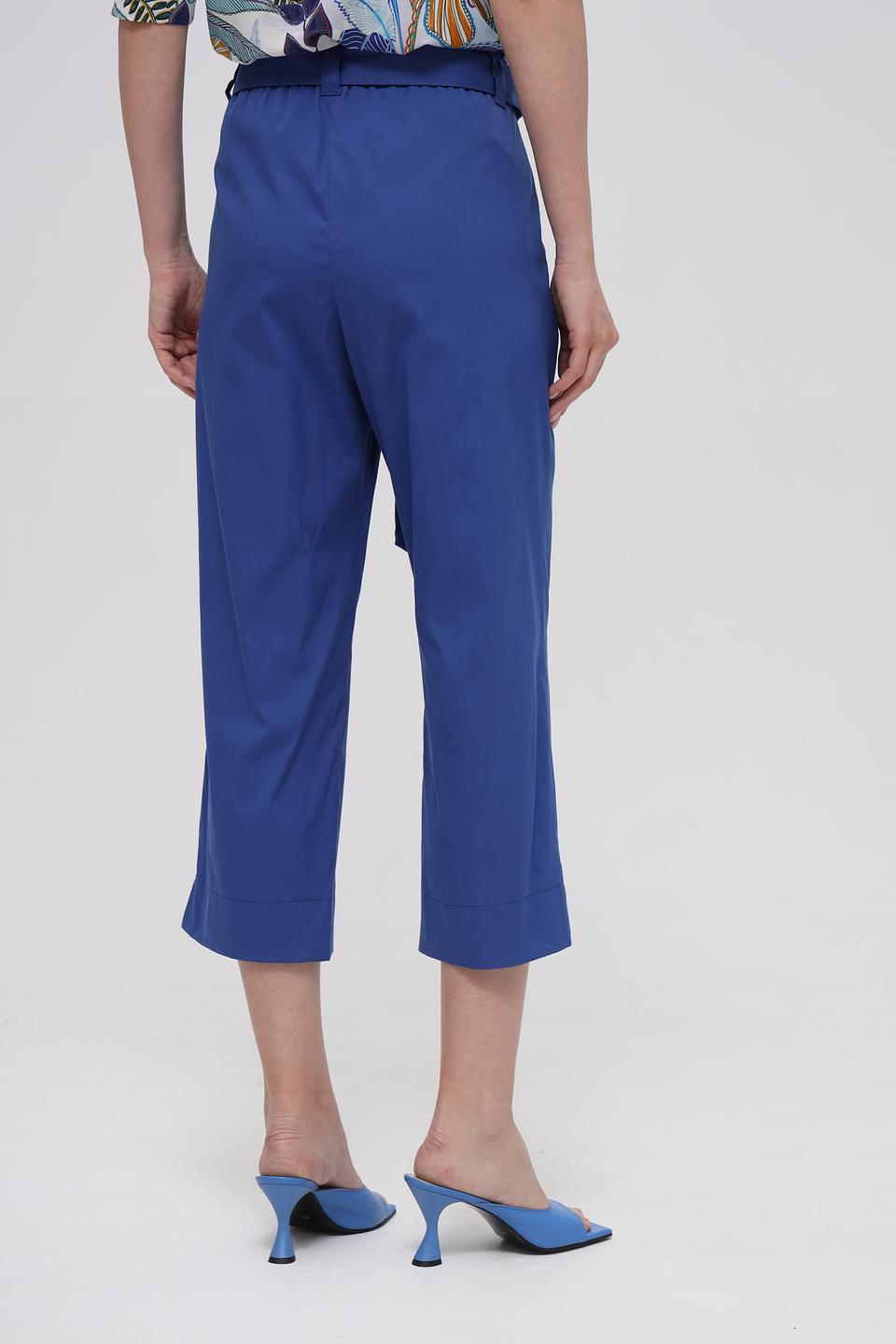 Бриджи Bianca с поясом синие