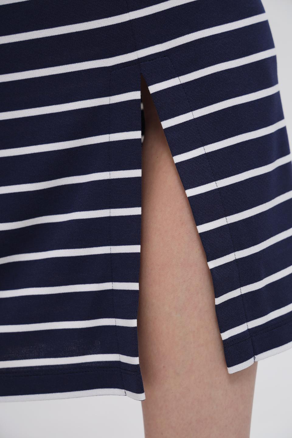 Юбка Lecomte в полоску