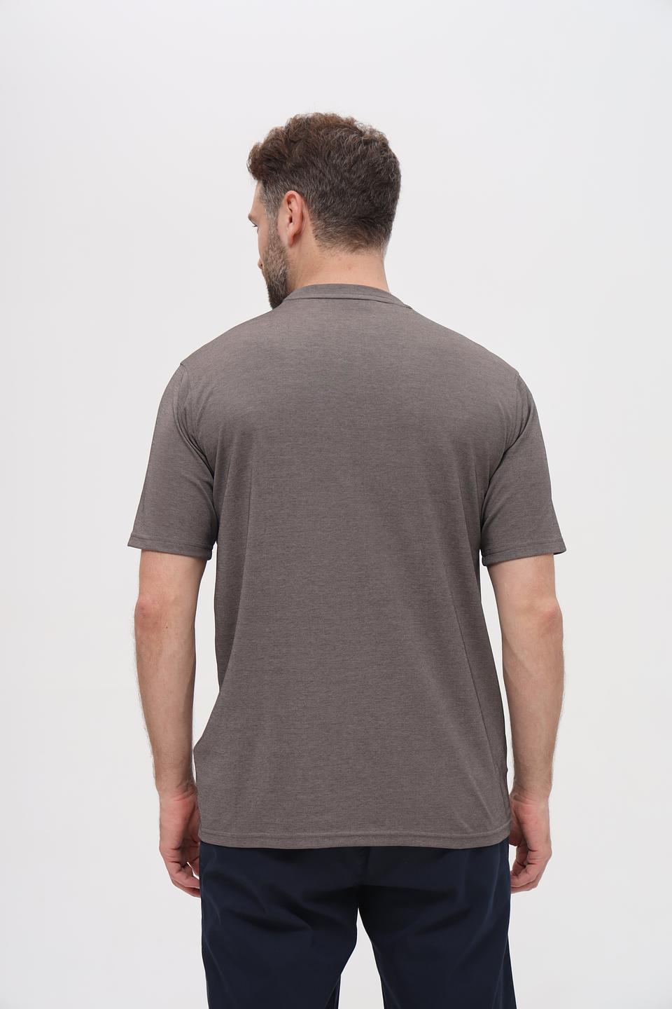 Футболка Casa Moda с карманом серая