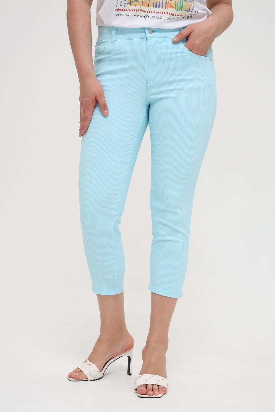 Брюки кюлоты Rabe collection голубые