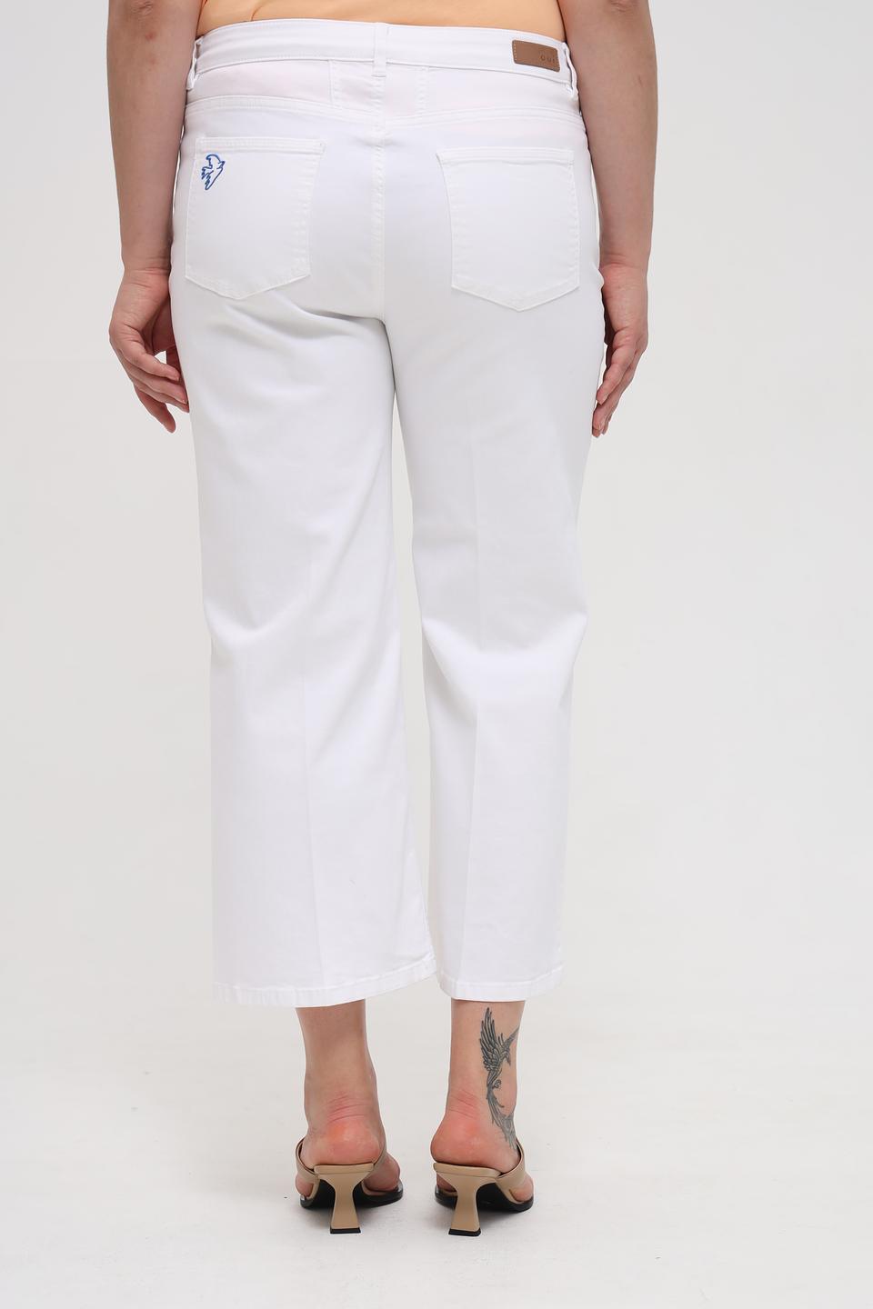 Джинсы кюлоты Oui белые