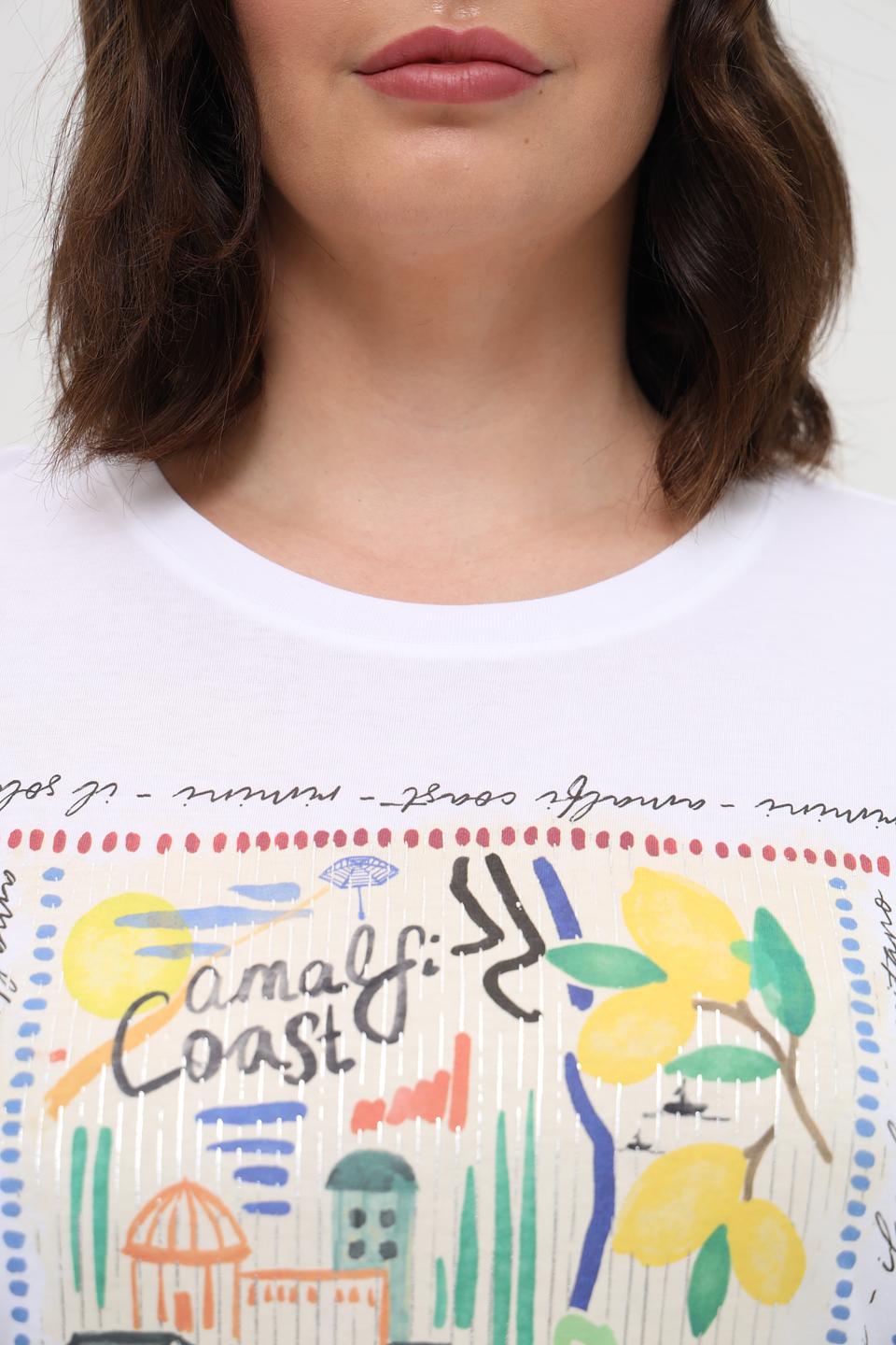 Футболка Oui с принтом Amalfi Coast