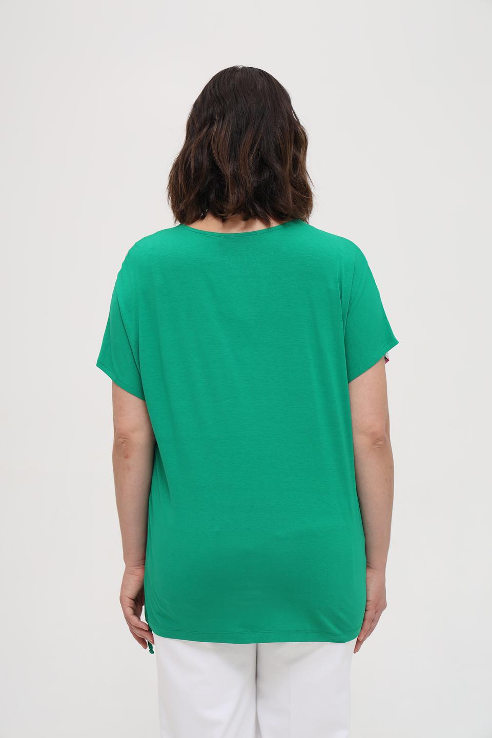 Блуза Via Appia с принтом и надписью