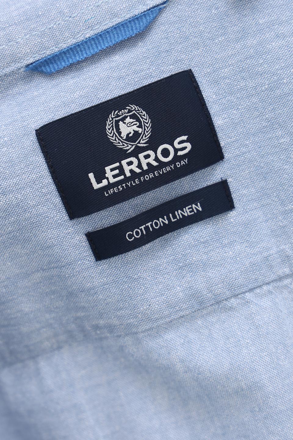 Рубашка кр Lerros голубая
