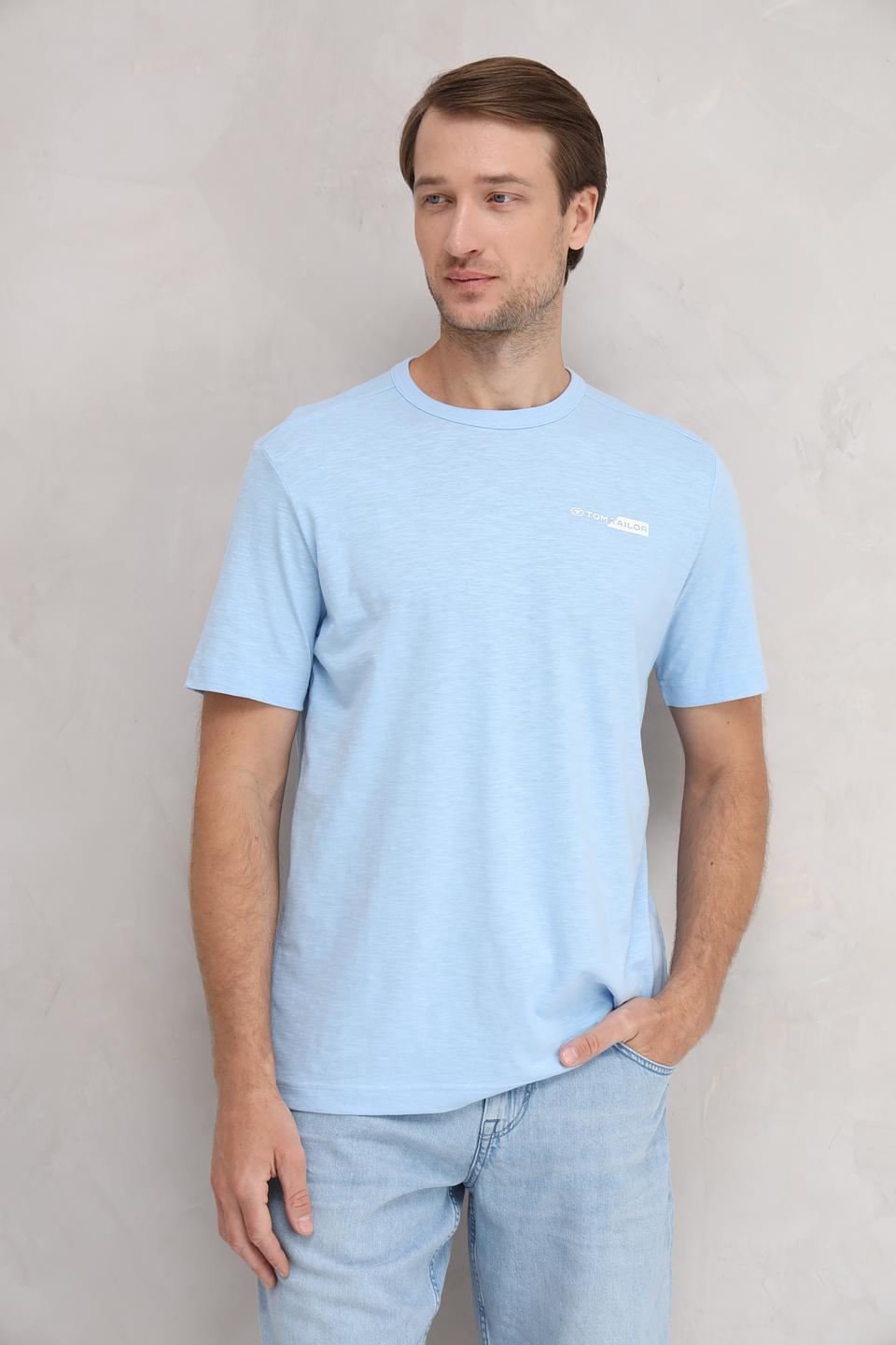 Футболка Tom Tailor голубая