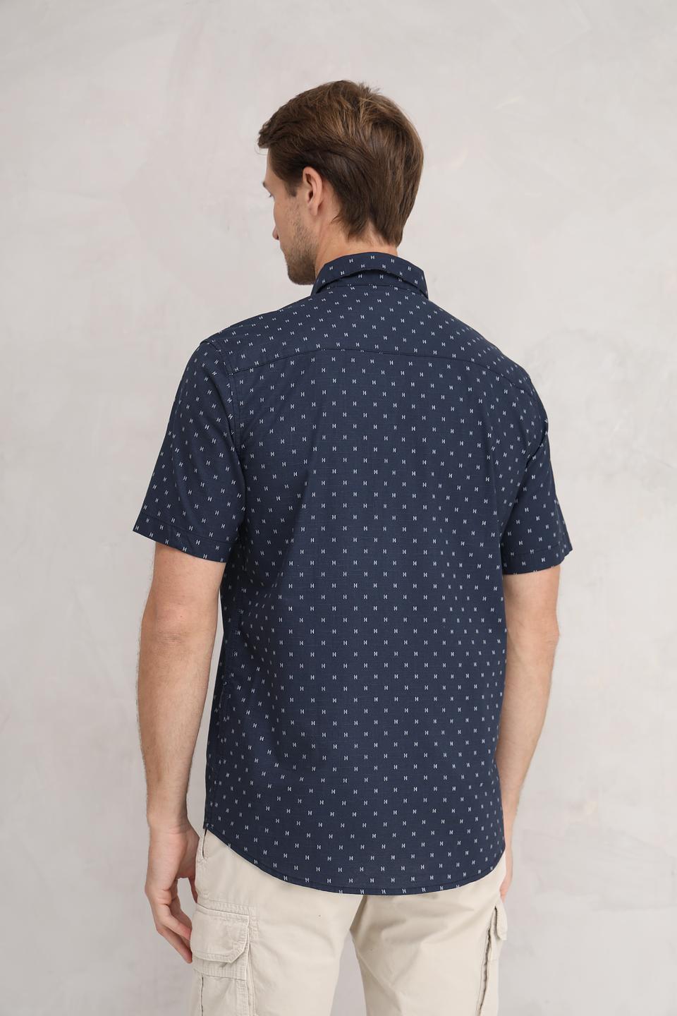 Рубашка кр Tom Tailor в горошек