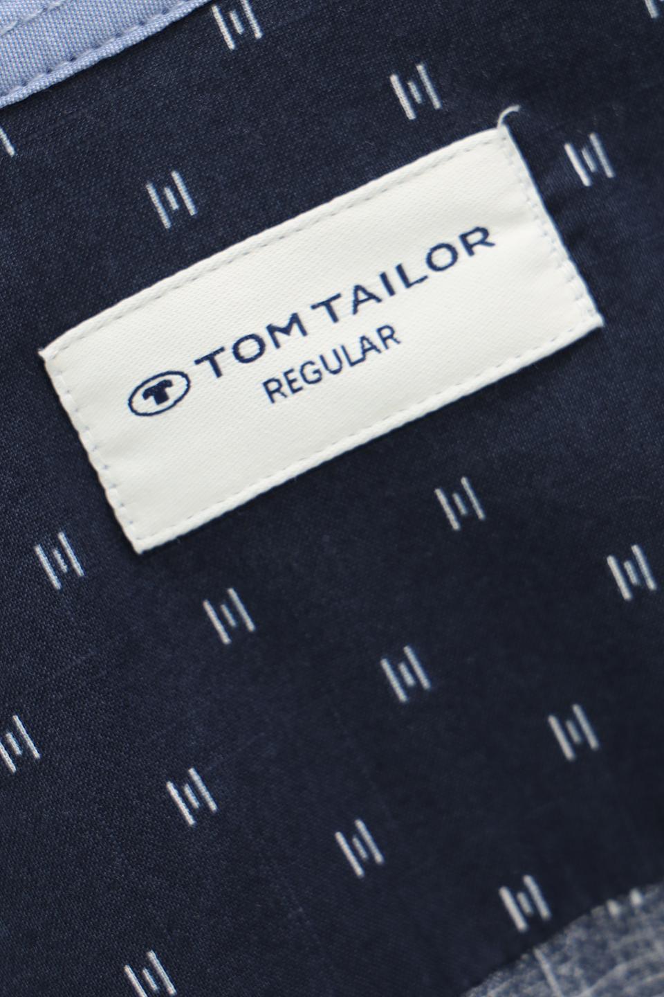 Рубашка кр Tom Tailor в горошек