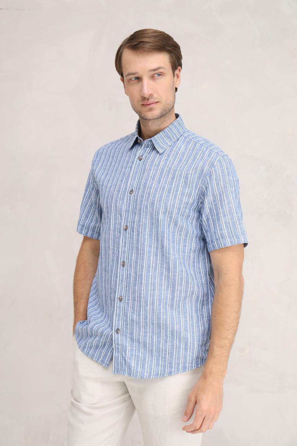 Рубашка кр Tom Tailor в полоску