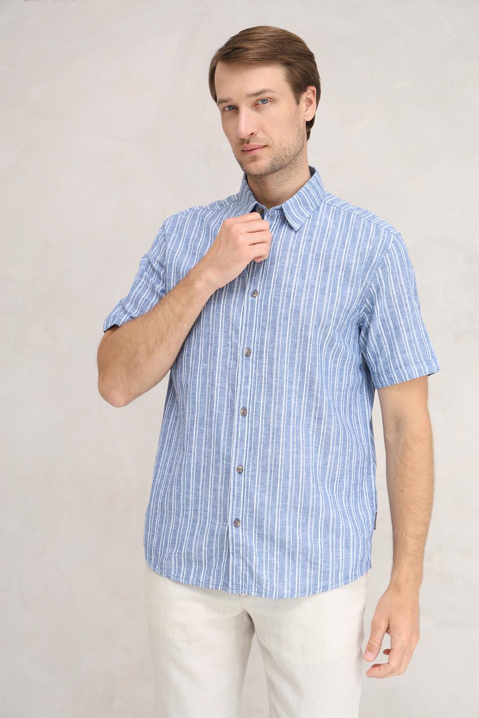 Рубашка кр Tom Tailor в полоску