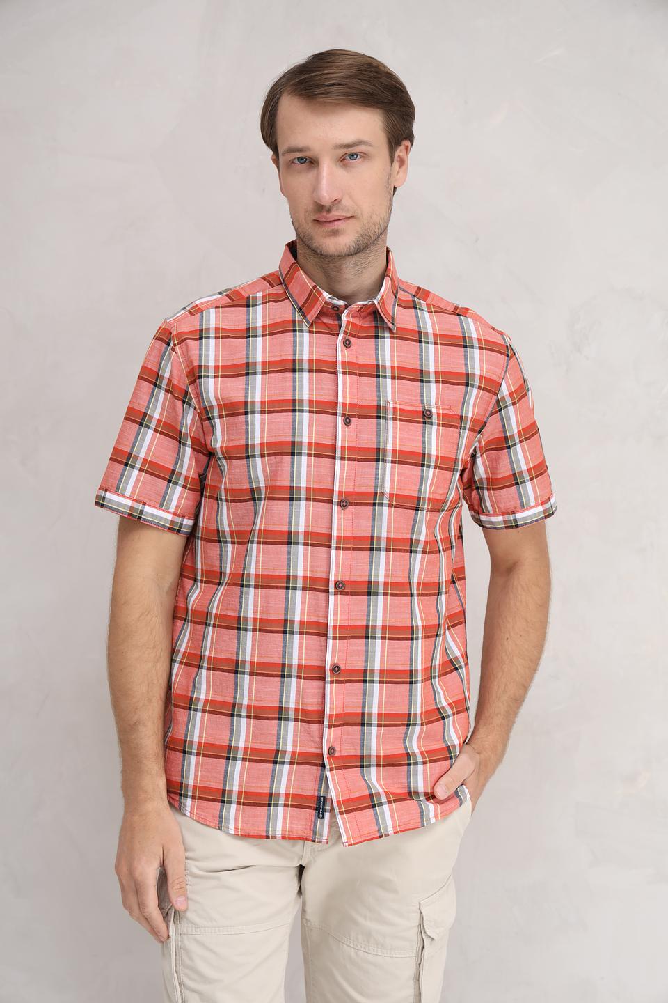 Рубашка кр Tom Tailor в клетку