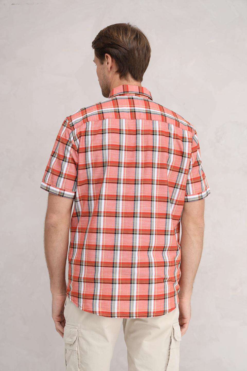 Рубашка кр Tom Tailor в клетку