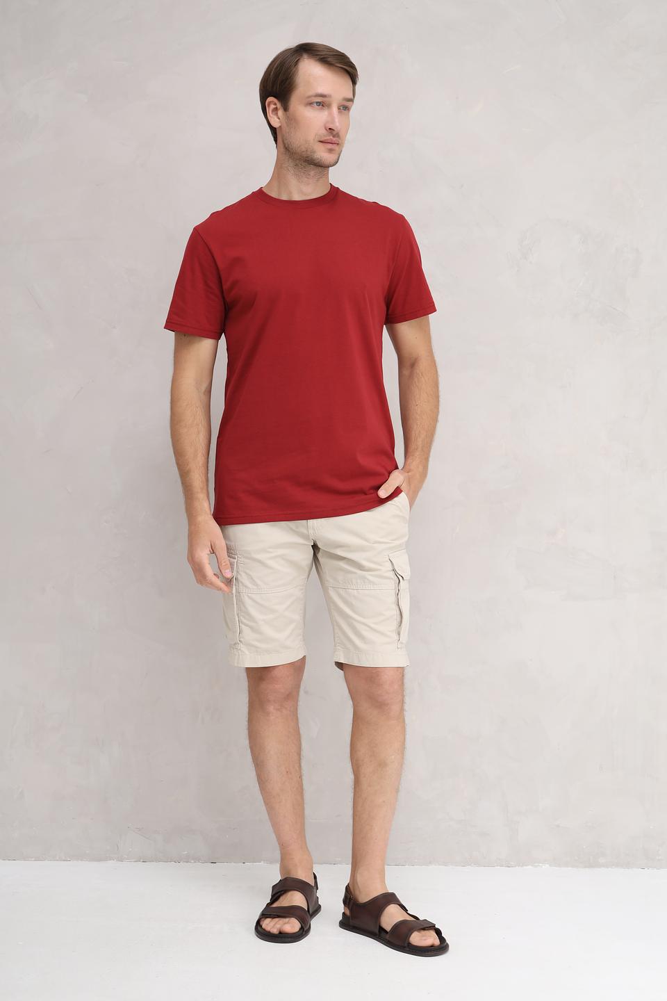 Футболка Ragman бордовая