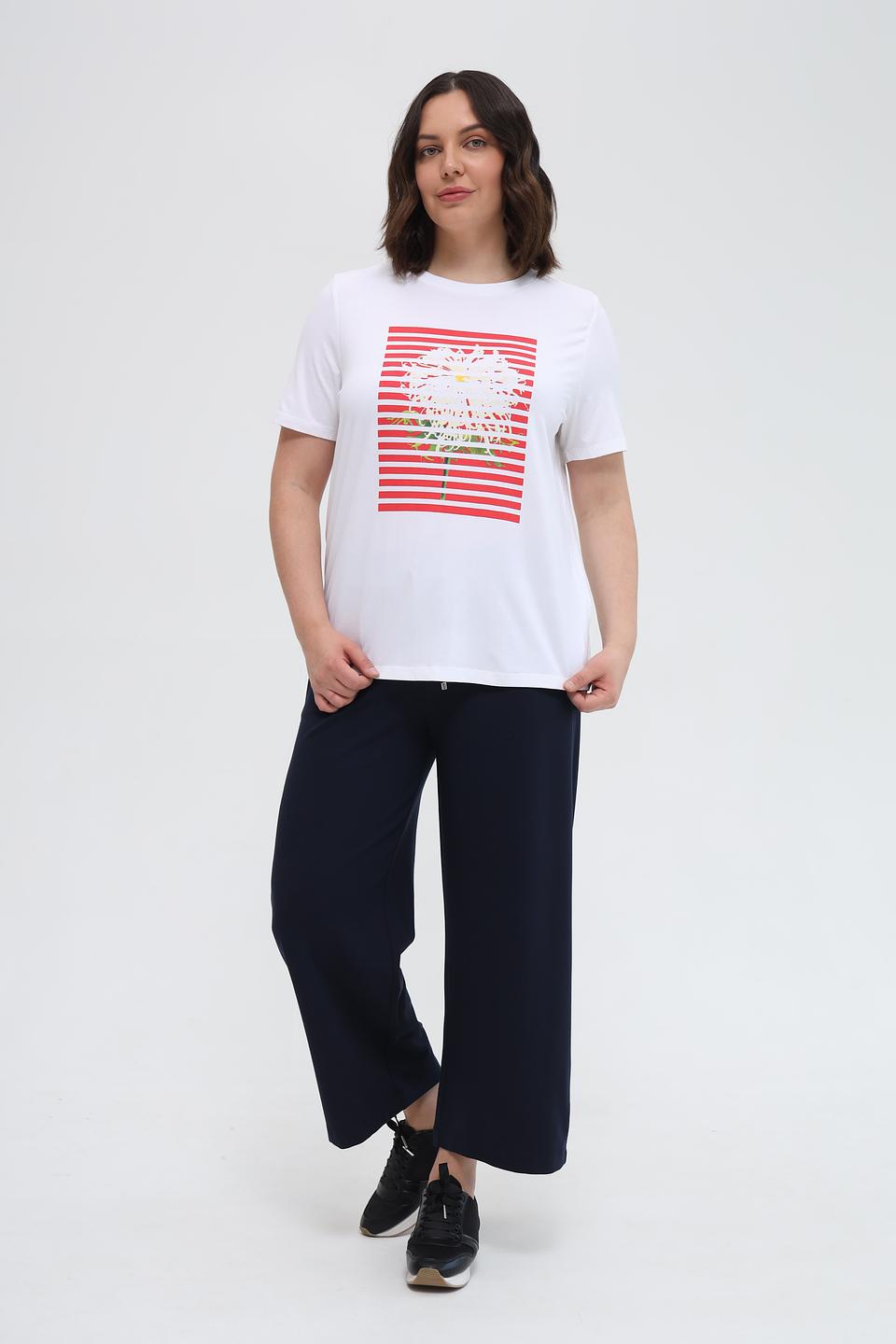 Футболка Samoon с принтом