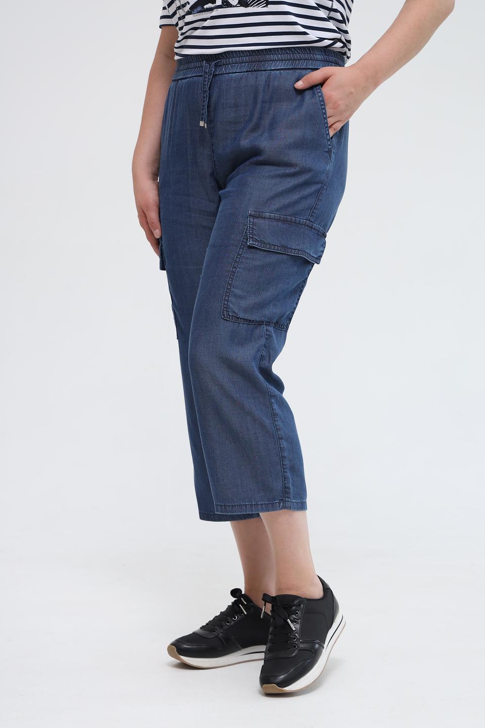 Джинсы карго Rabe collection синие