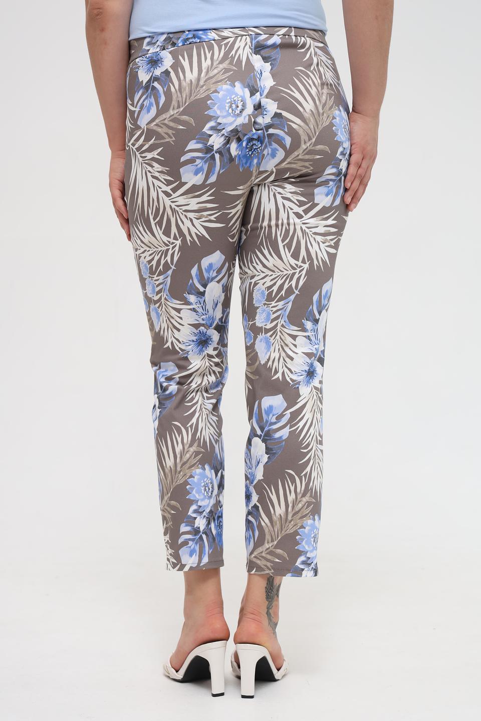 Брюки Frank Walder с цветочным принтом