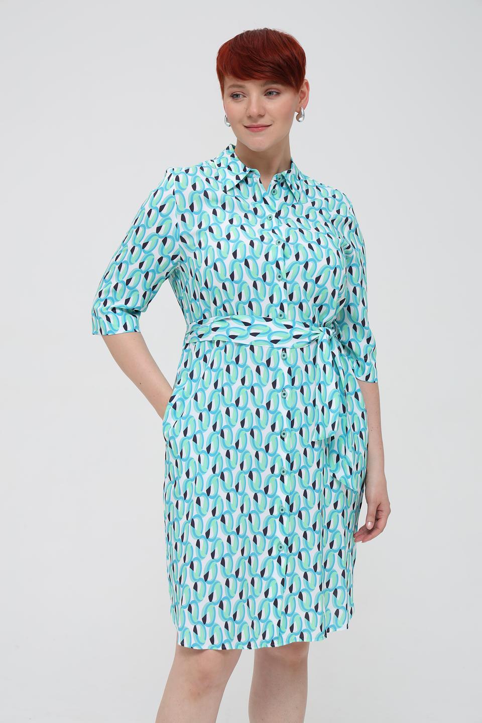 Платье Erfo с принтом