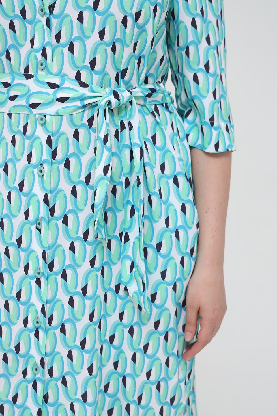 Платье Erfo с принтом