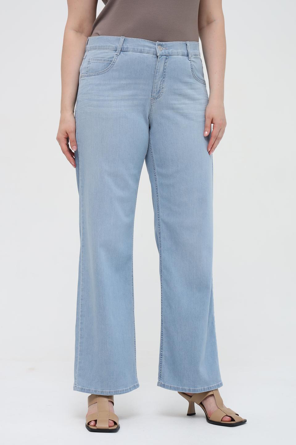 Джинсы Angels клеш голубой