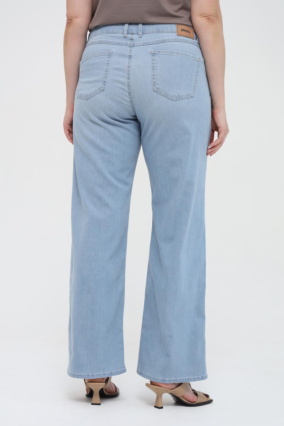 Джинсы Angels клеш голубой