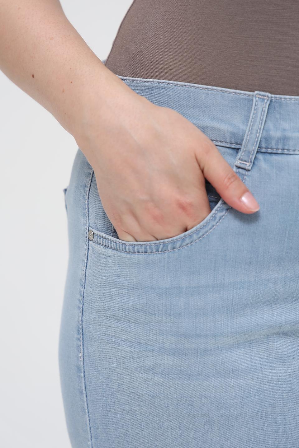 Джинсы Angels клеш голубой