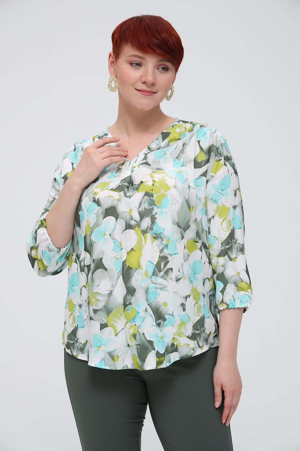 Блуза Frank Walder с цветочным принтом