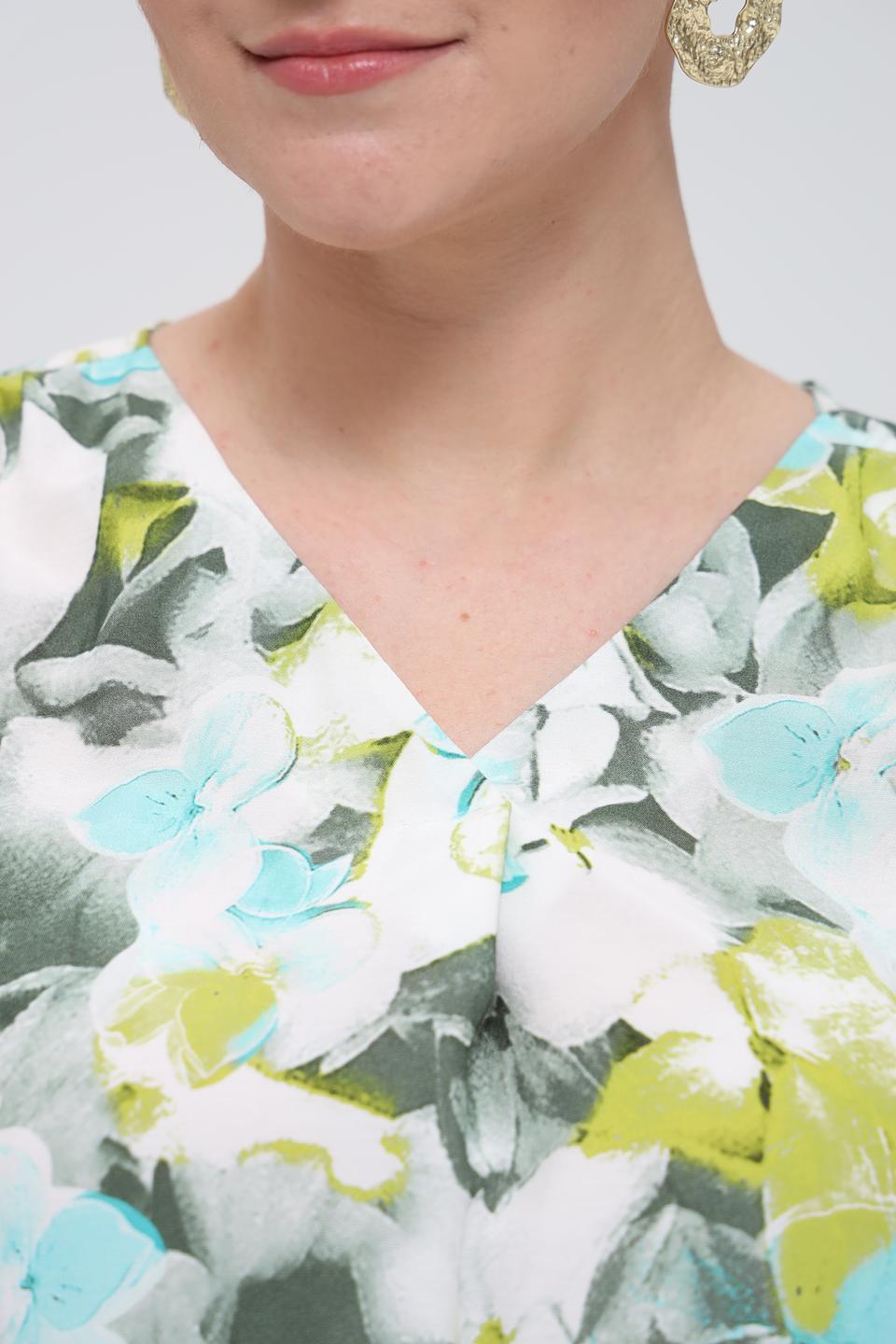 Блуза Frank Walder с цветочным принтом