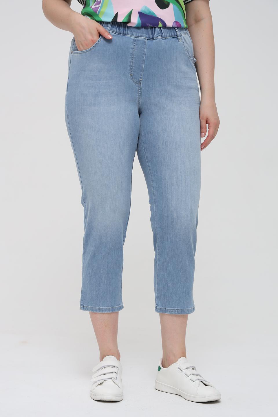 Джинсы капри Via Appia голубые