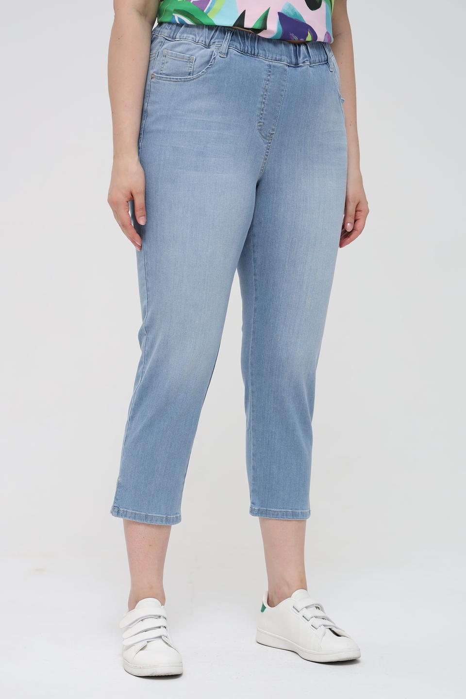 Джинсы капри Via Appia голубые