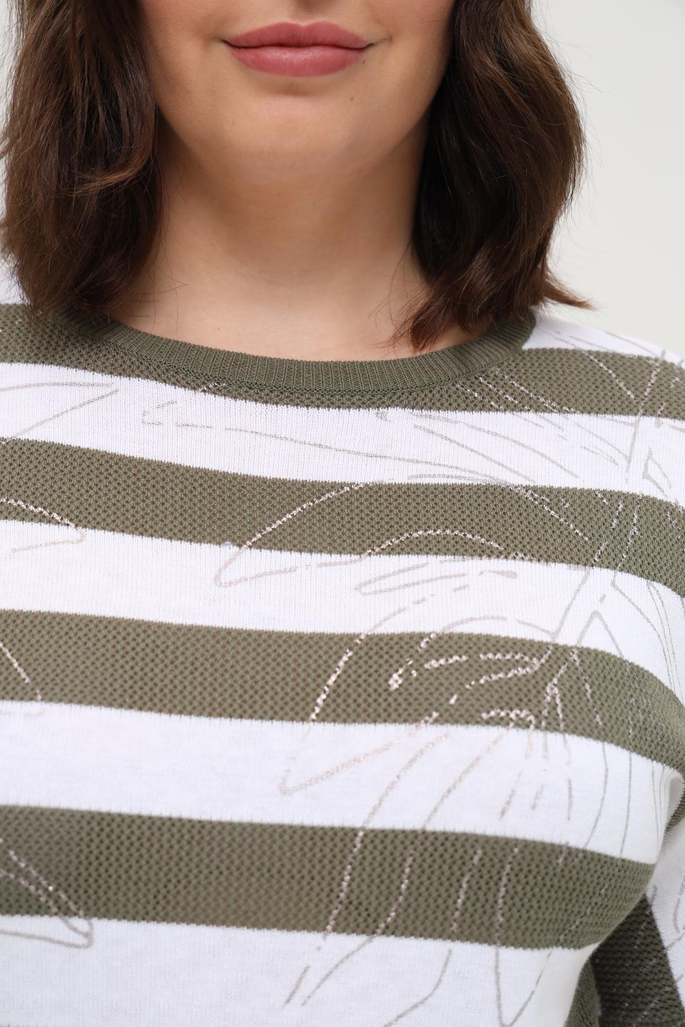 Пуловер Rabe collection в полоску