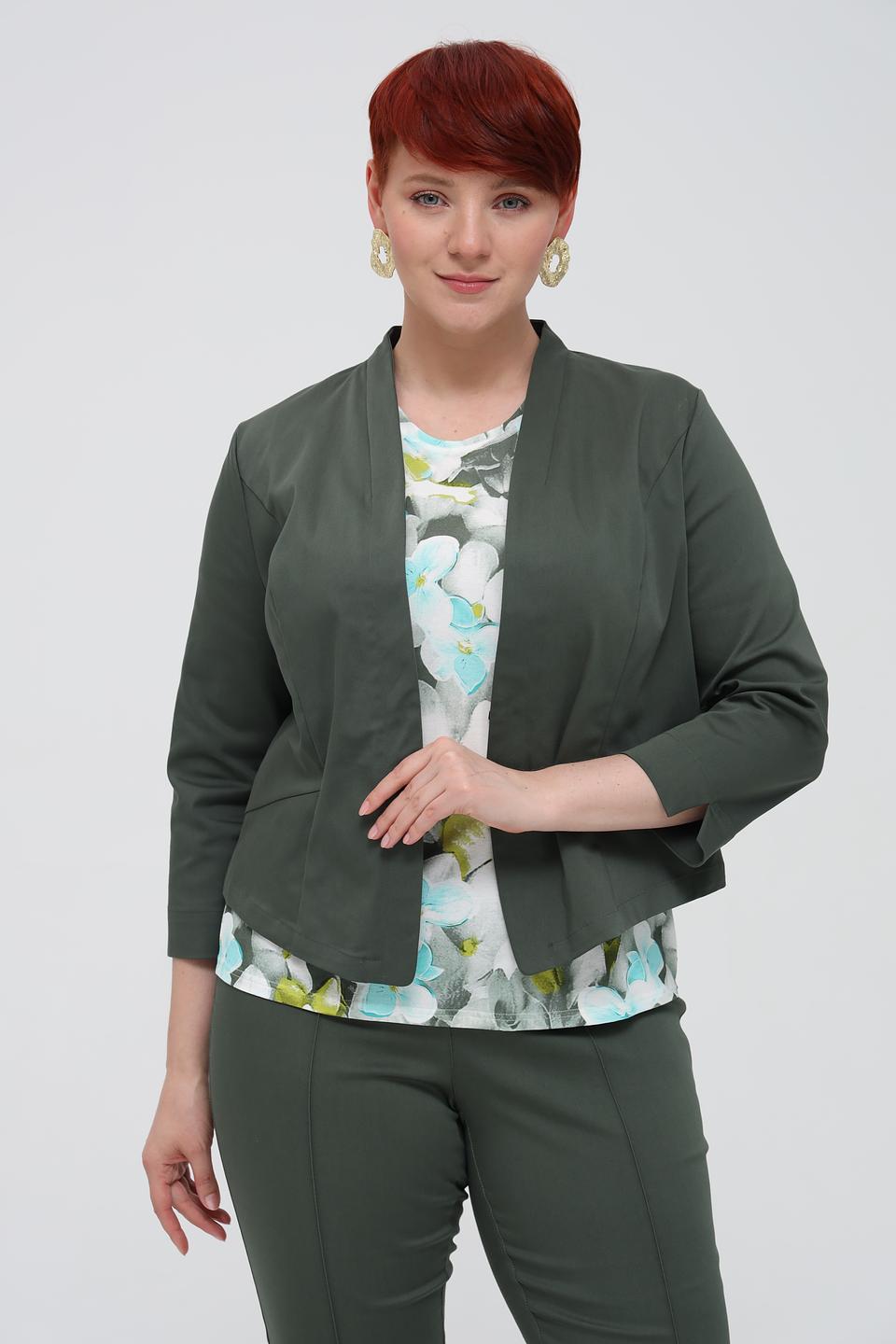 Жакет Frank Walder оливковый