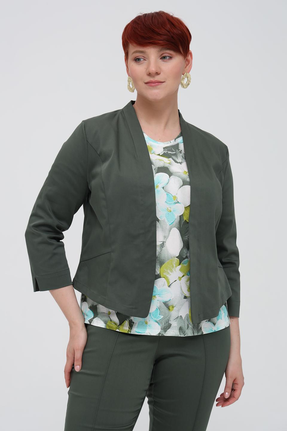 Жакет Frank Walder оливковый