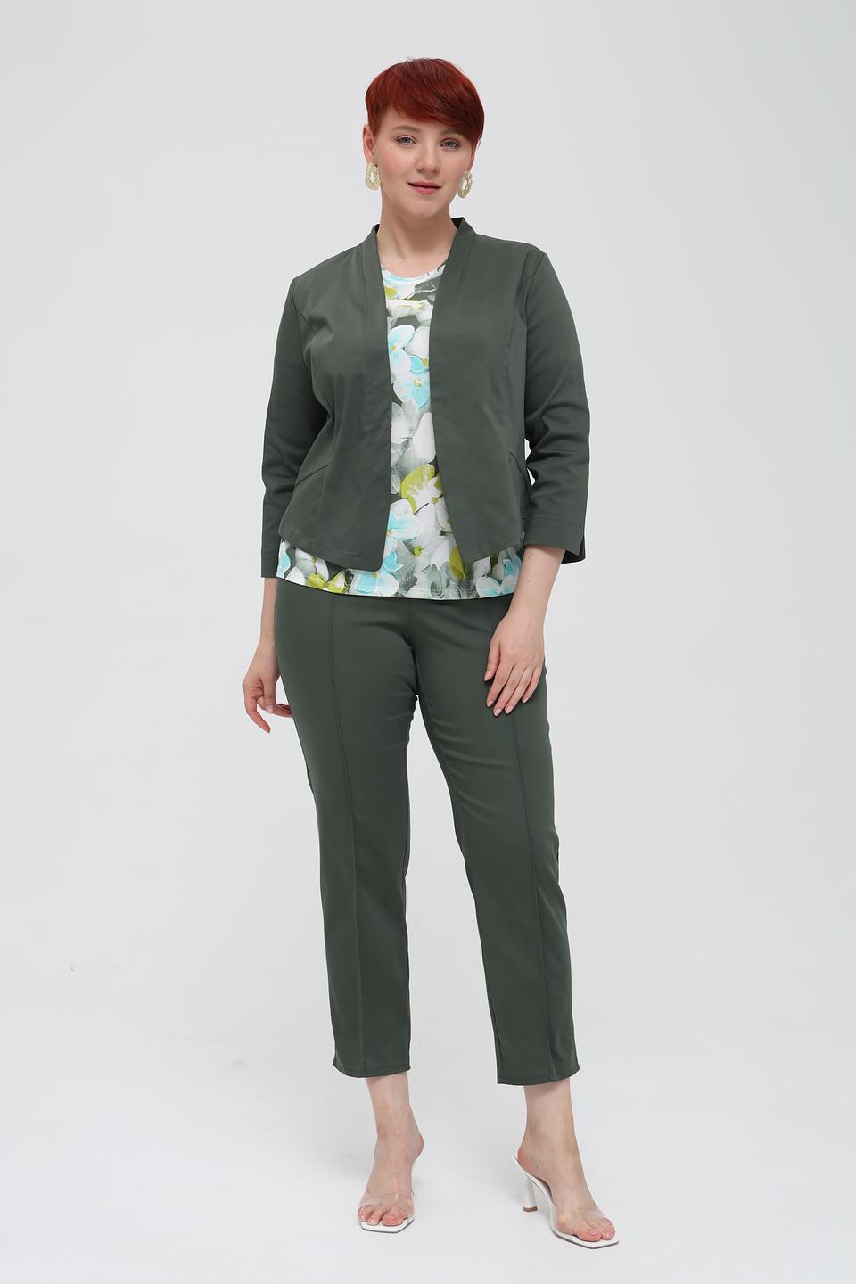 Брюки Frank Walder оливковые