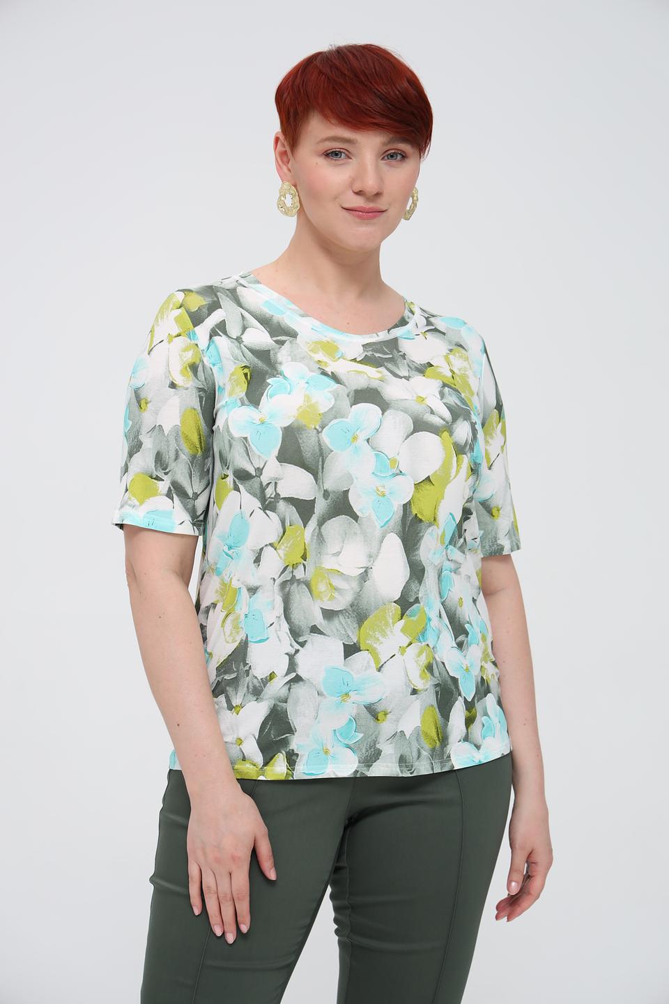 Футболка Frank Walder с цветочным принтом