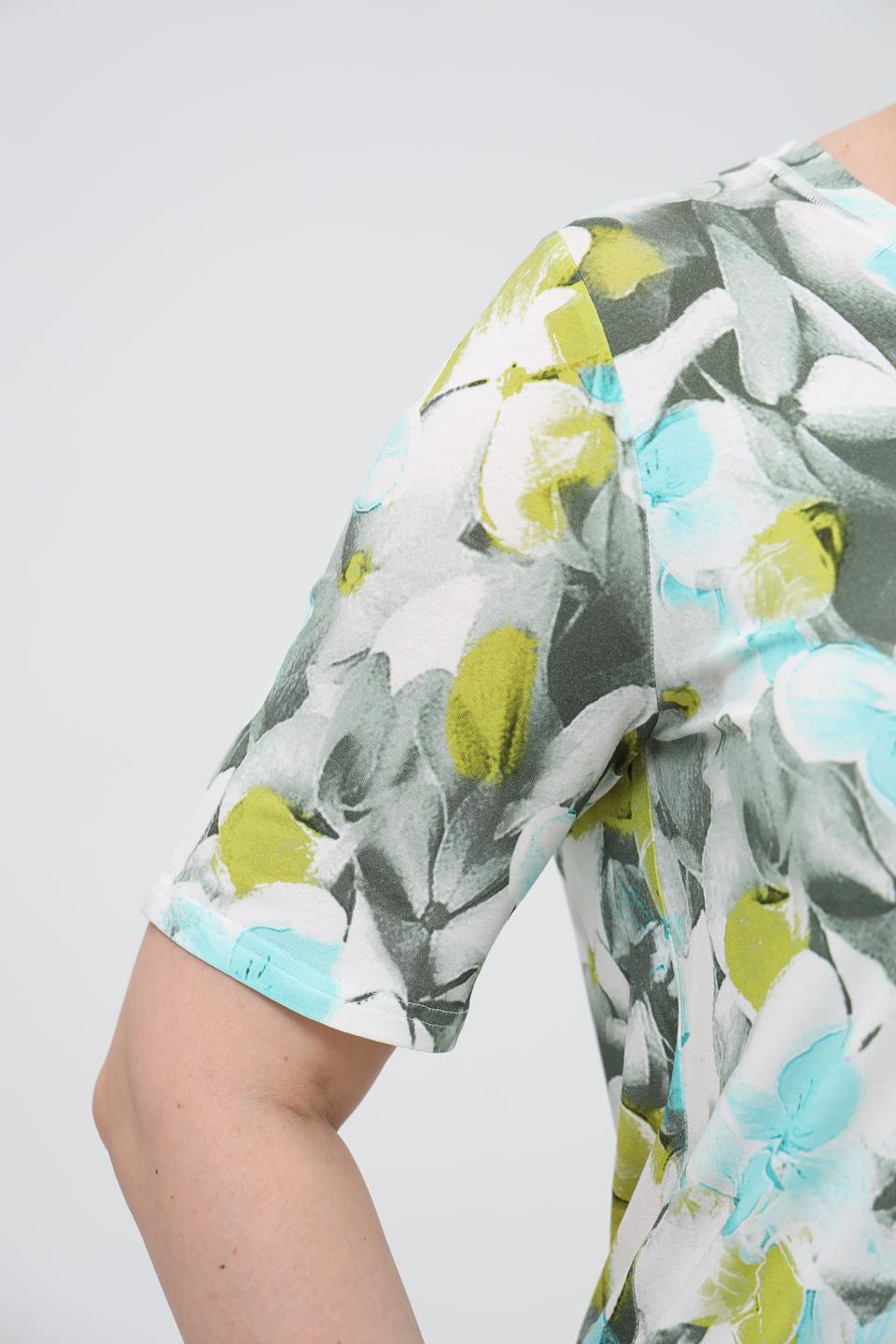 Футболка Frank Walder с цветочным принтом