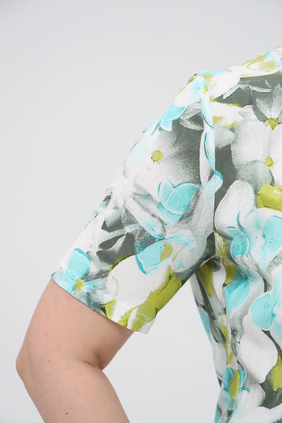 Блуза Frank Walder с цветочным принтом