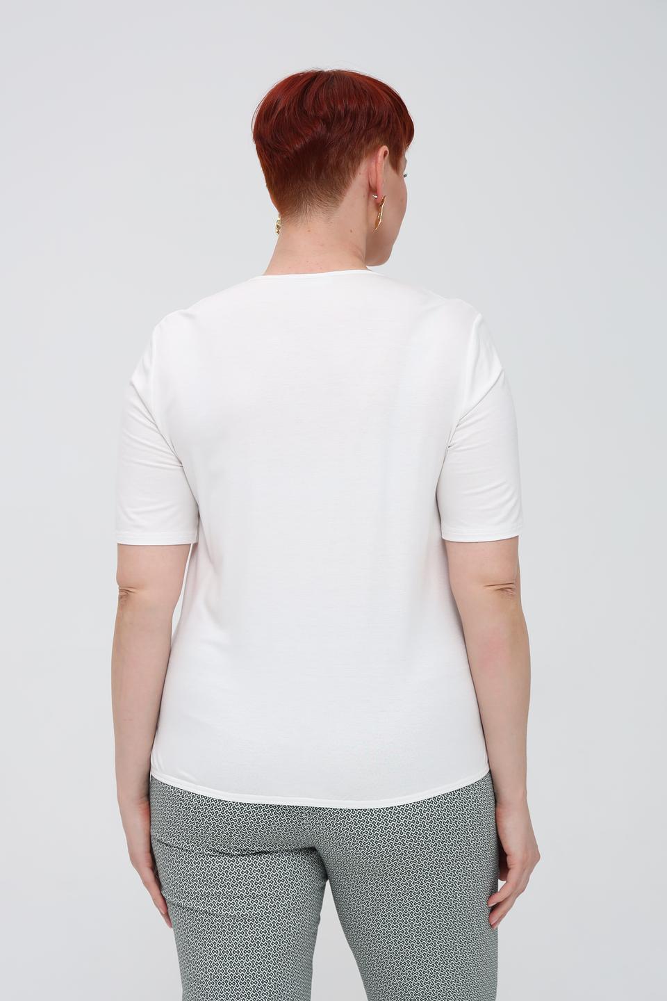 Блуза Frank Walder с завязками белая