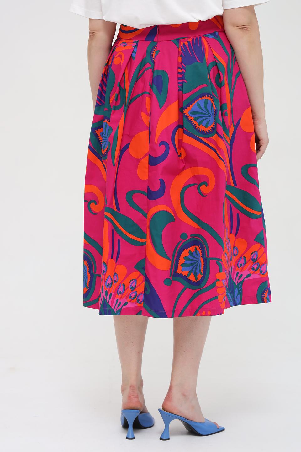 Юбка Oui с цветочным принтом