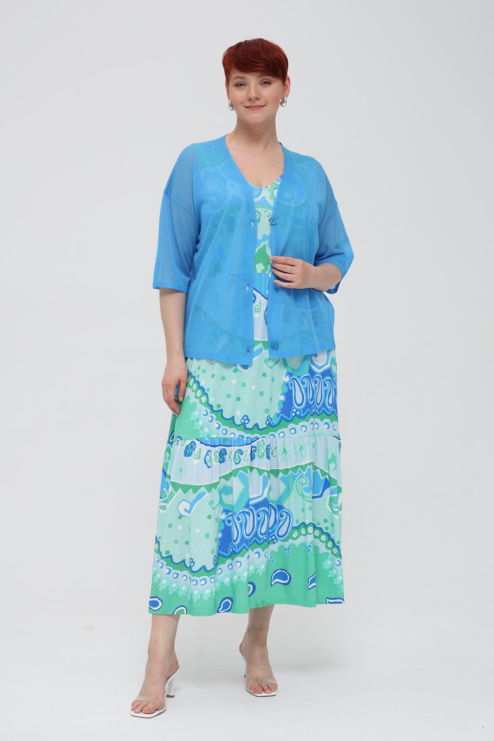 Платье Marc Aurel с принтом