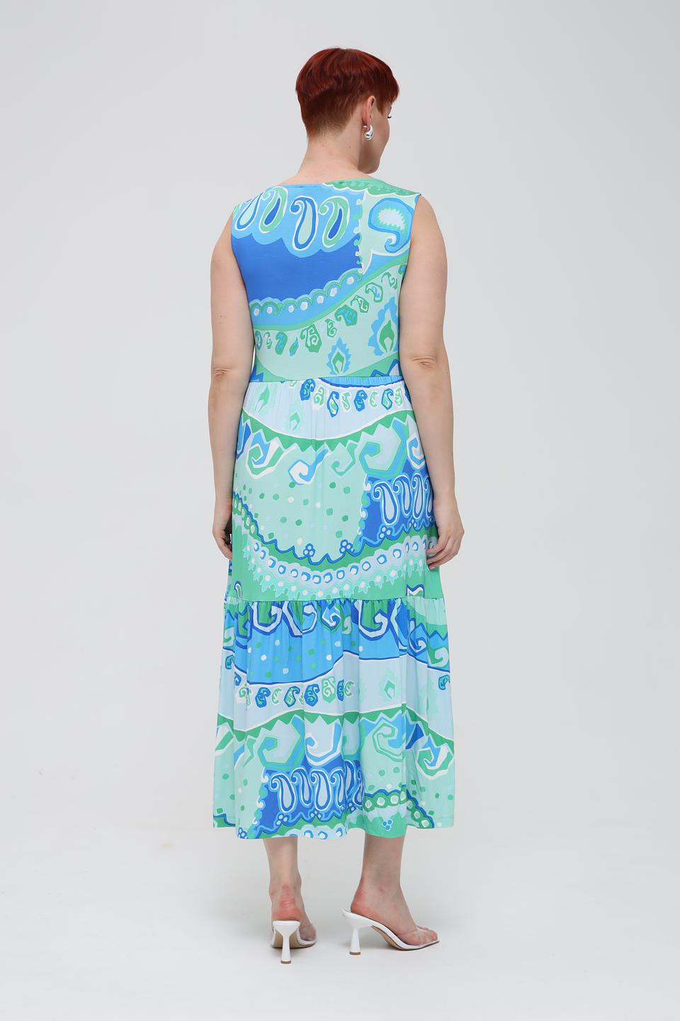 Платье Marc Aurel с принтом