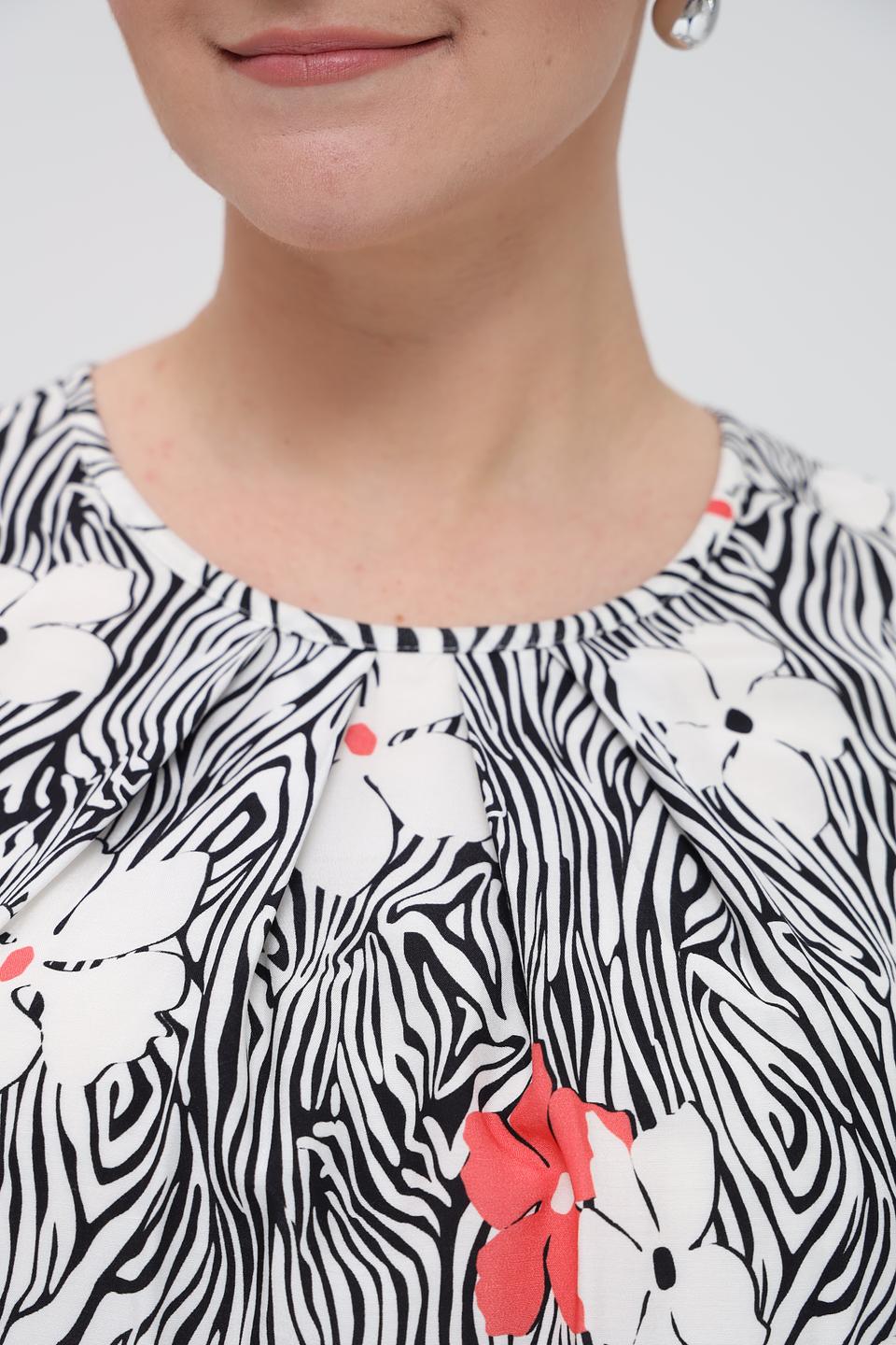 Блуза Frank Walder с цветочным принтом