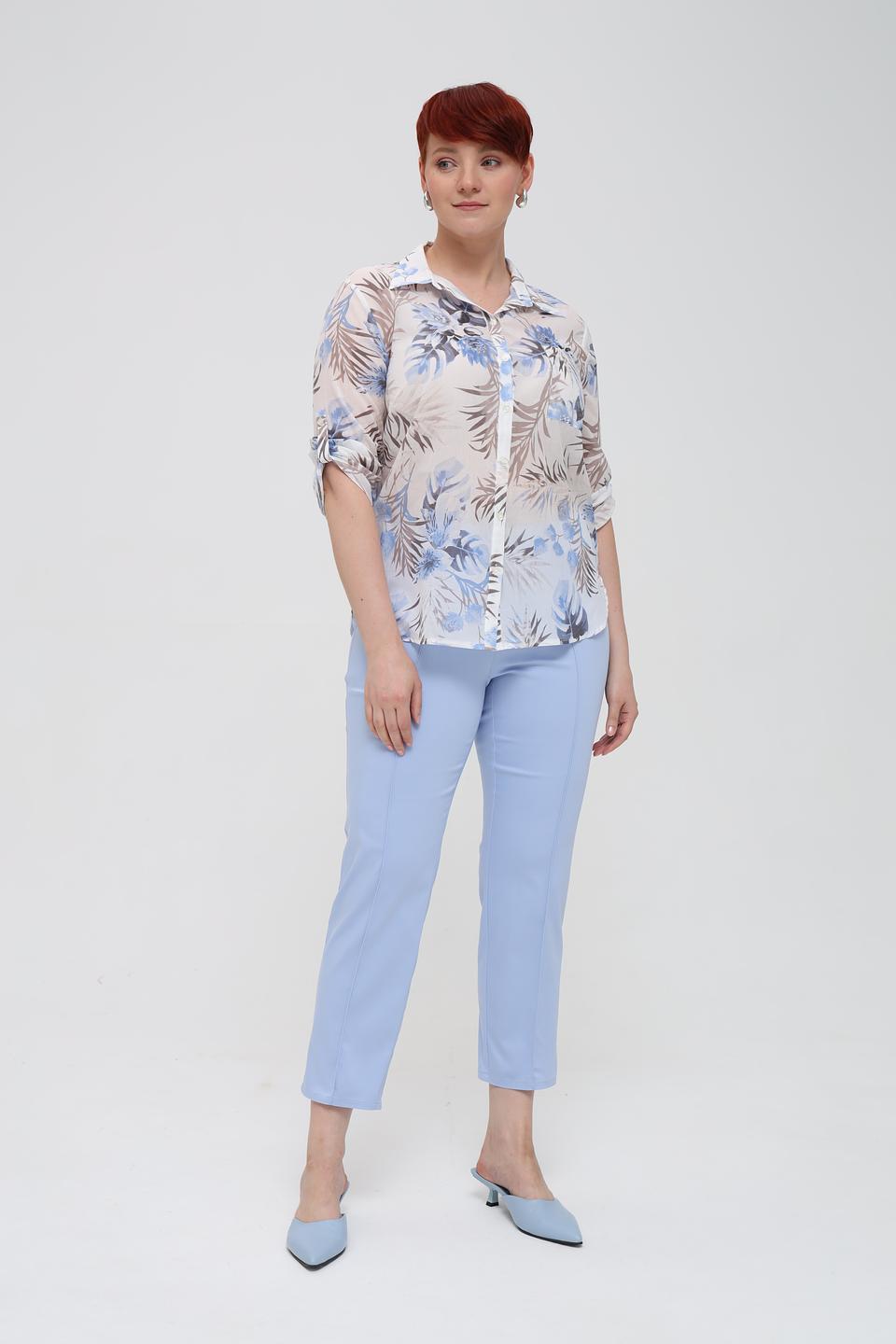 Блуза Frank Walder с цветочным принтом