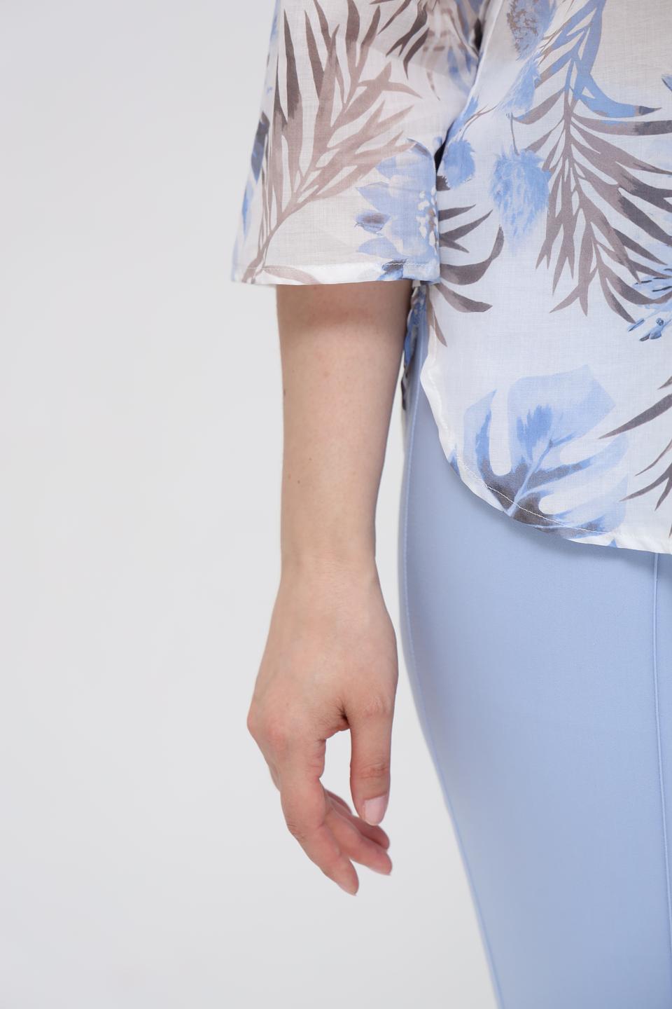 Блуза Frank Walder с цветочным принтом