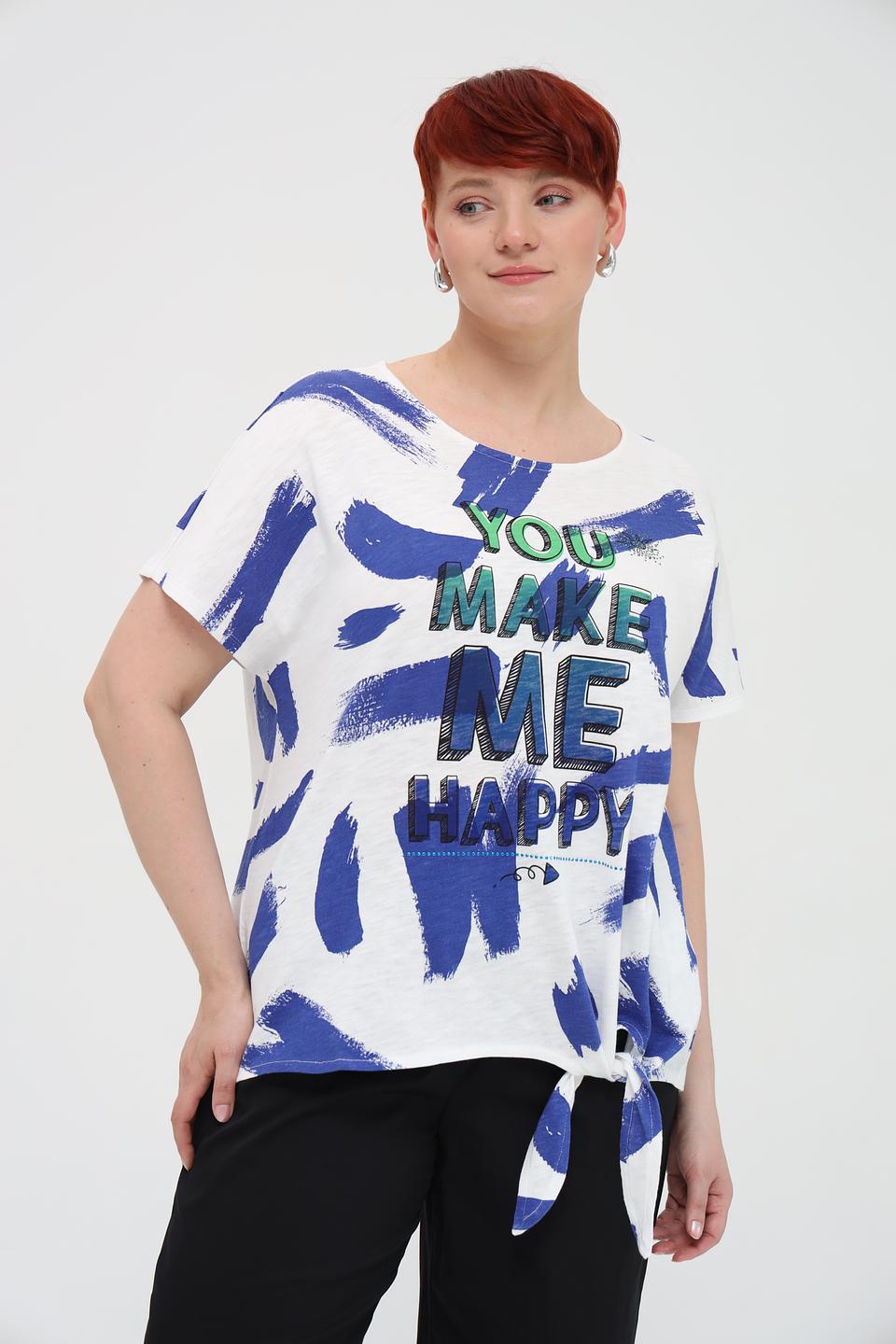 Футболка Frapp с принтом