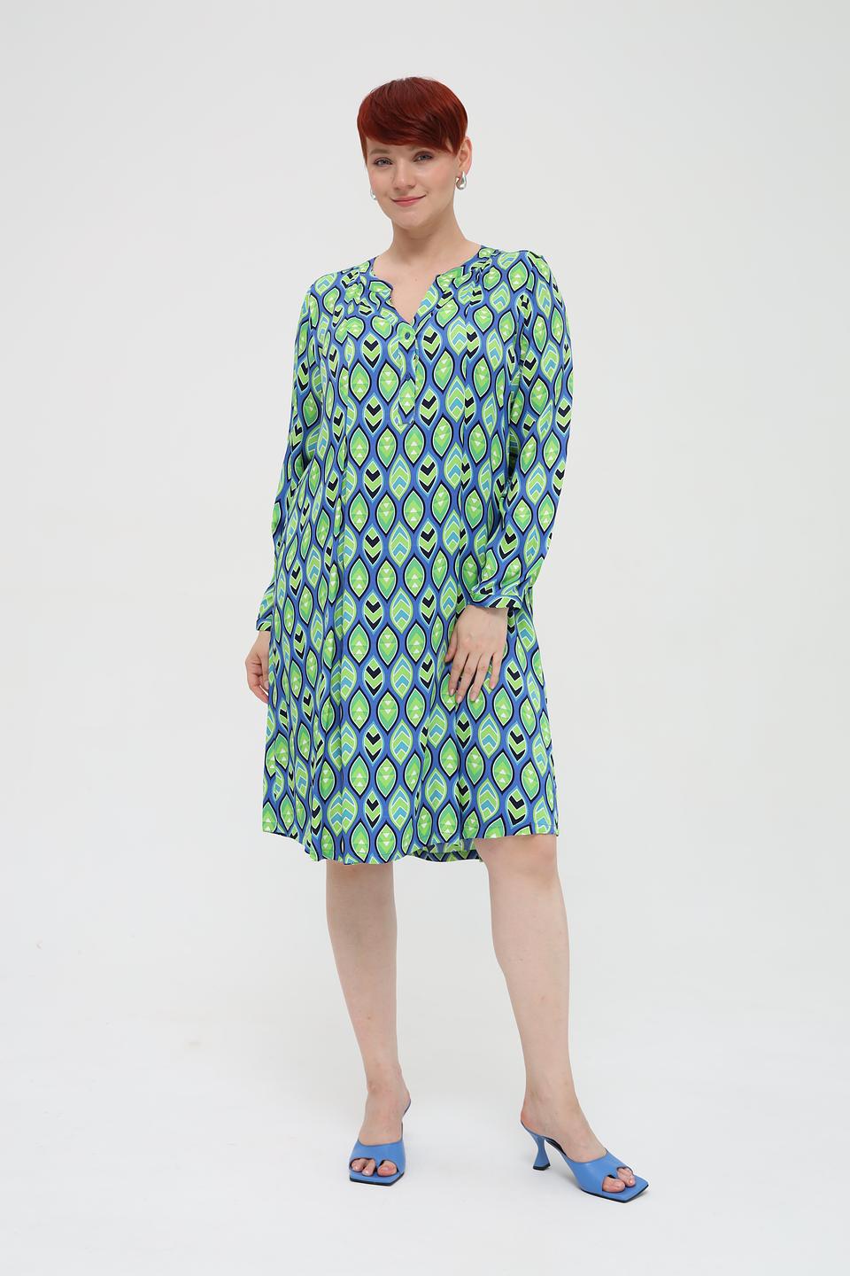 Платье Frapp с геометрическим принтом