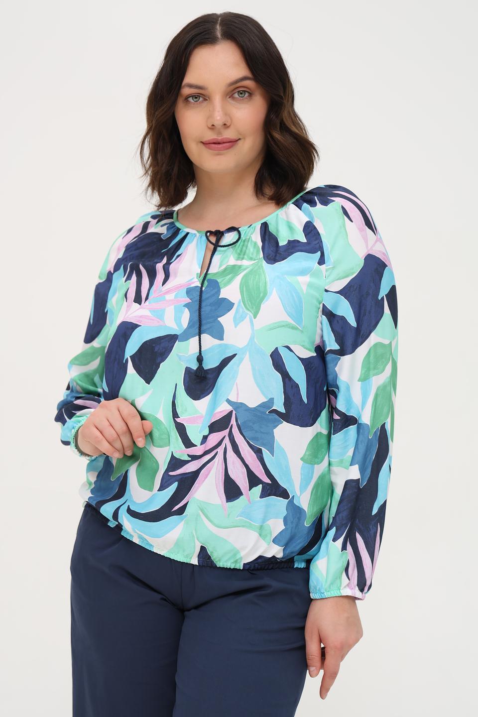 Блуза Rabe collection с цветочным принтом
